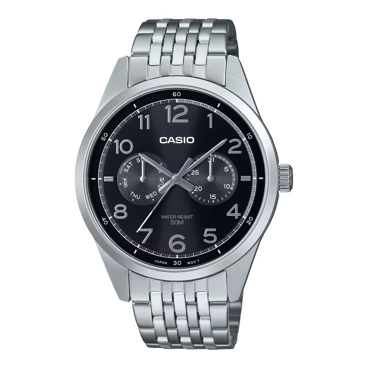 Casio MTP-E340D-1AV Men’s Quartz Day-Date Watch *