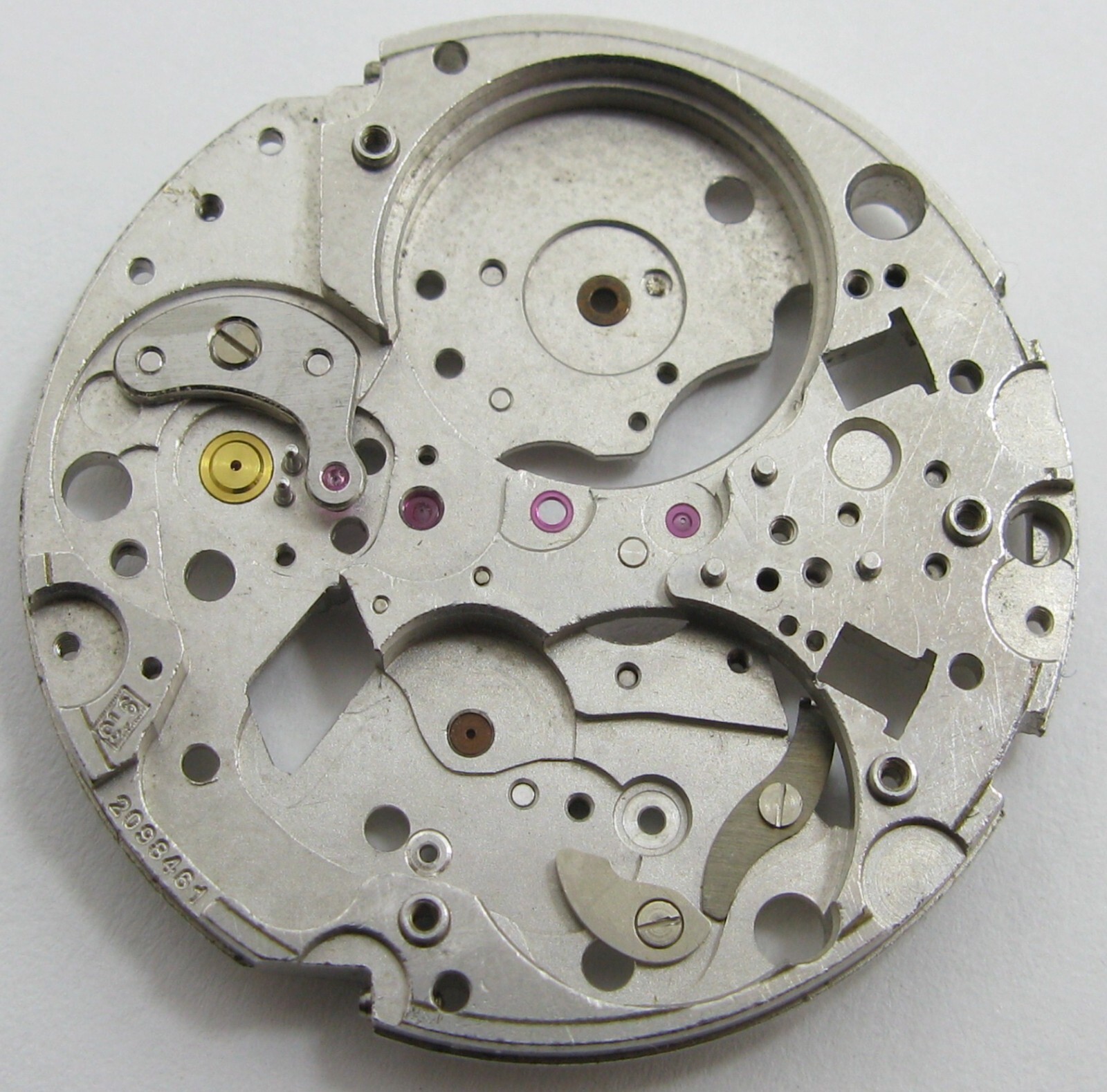 LeCoultre 916 watch movement part: main plate #100