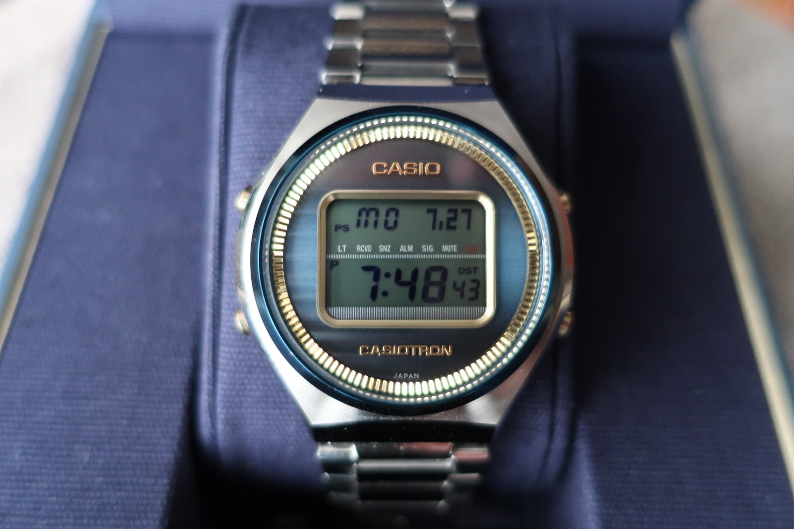 Casio Casiotron 50th Anniversary Edition Made in Japan, Exc Cond, w/box, papers