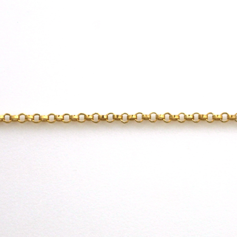 1/20 14K Gold Filled-Tiny Rolo Chain 1mm Unfinished Bulk Chain