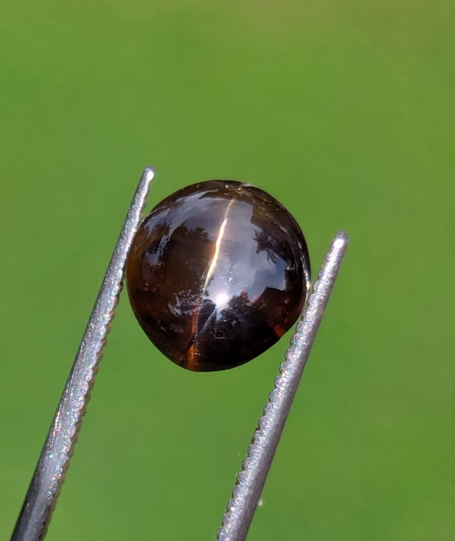 Natural Chrysoberyl Cat’s Eye 3.19ct | CSL Certified | Brown | No Treatment