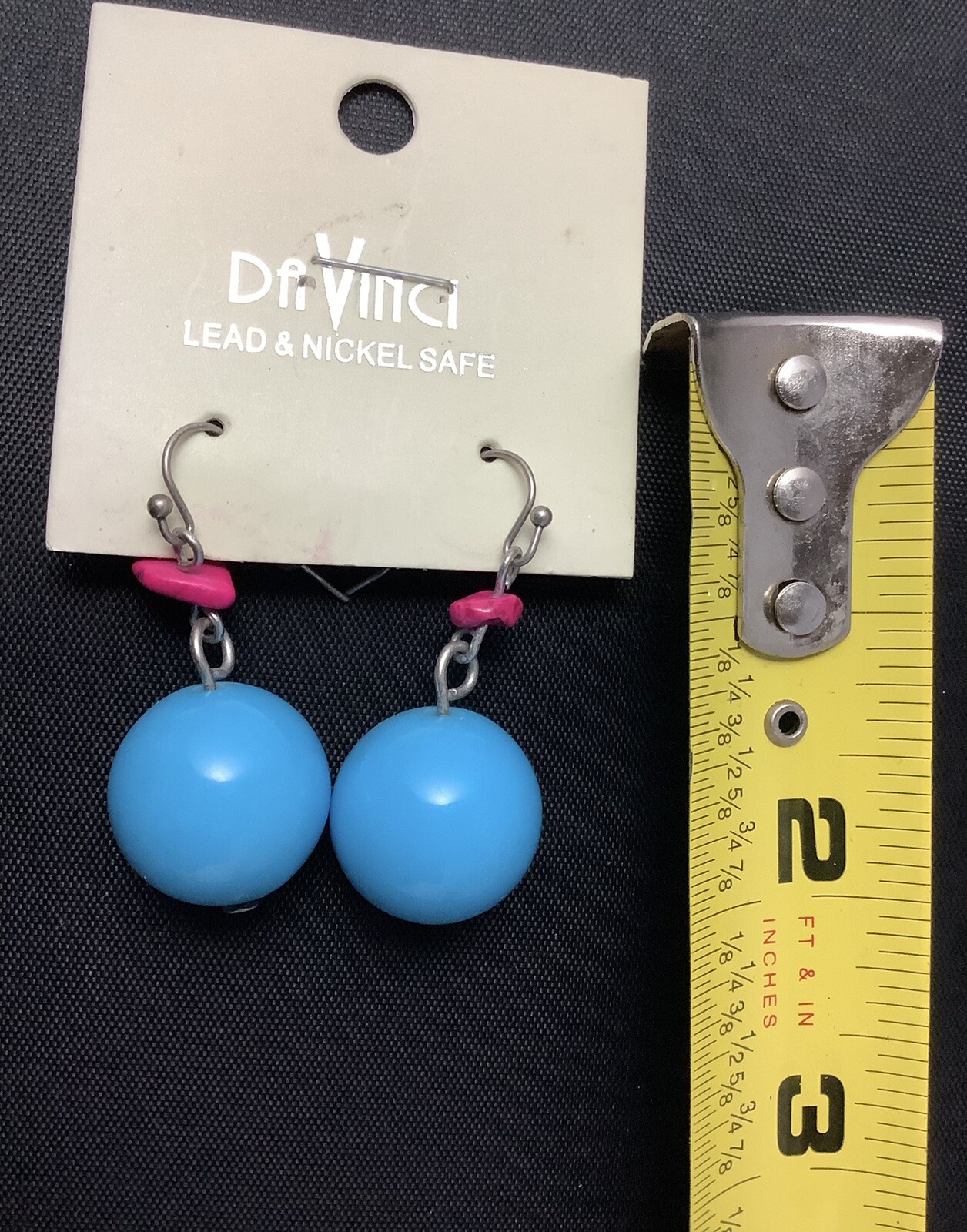 Da Vinci Lead And Nickel Free Fashion Blue Boho Earrings