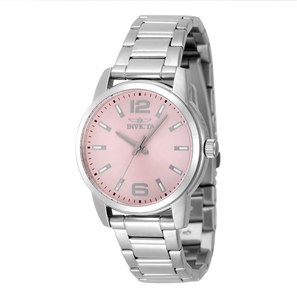Invicta Celestial Women’s Watch Pink Dial Silver, Stainless Steel 48501