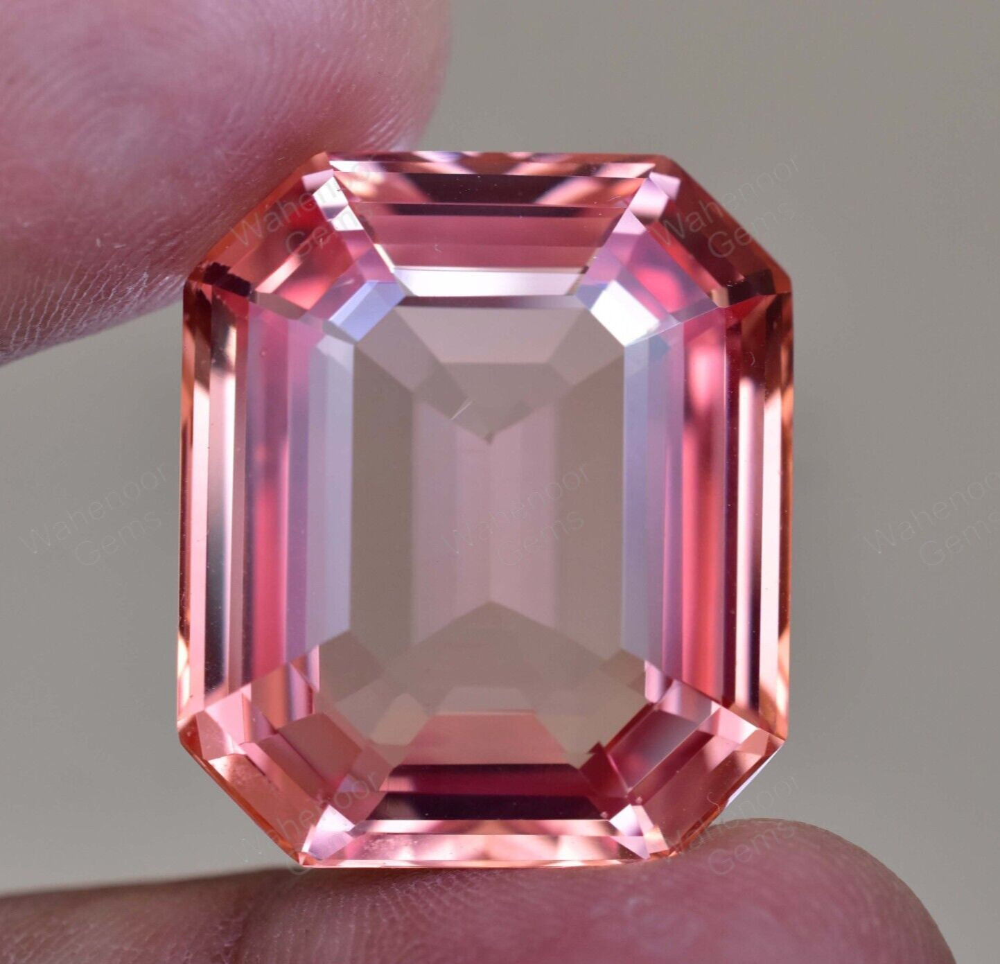 Natural imperial Topaz 59 to 62 Ct Emerald Stunning FLAWLESS Certified Gemstone