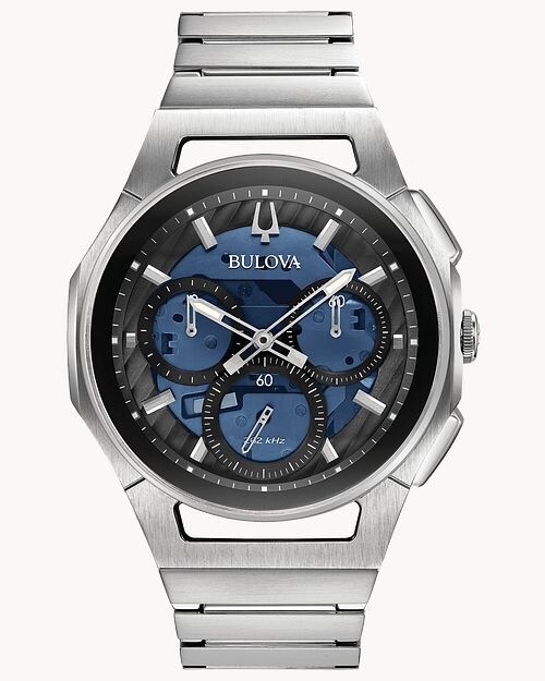 Bulova Curv Blue Men’s Watch – 96A205