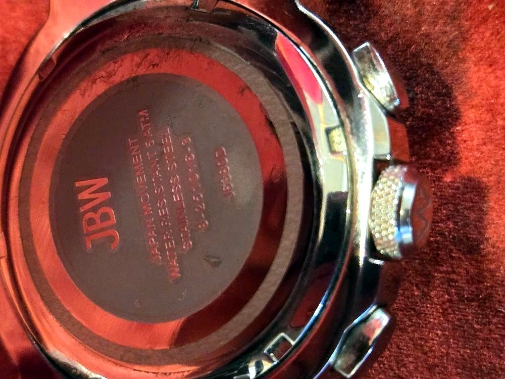 JBW Heist Watch J6380D with 20 Diamonds
