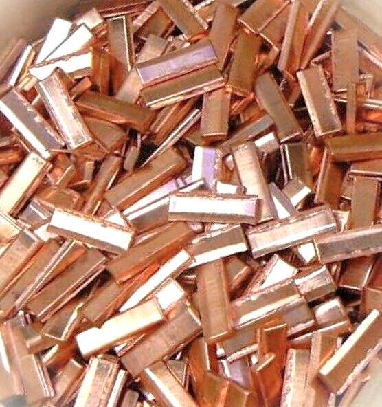 Copper Pure 99.9% Oxygen Free CU Alloy for Jewelry Casting Alloying Metals 1 Lb.