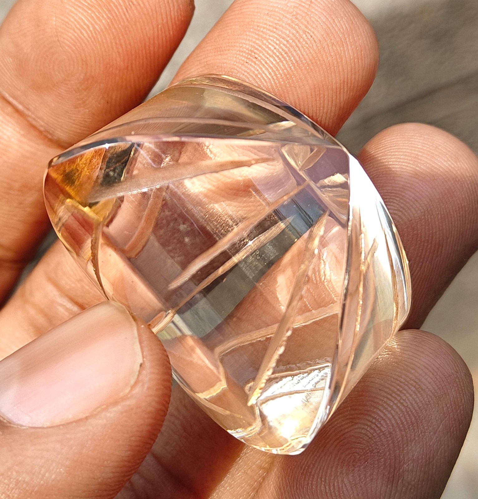 50 Ct Lab Grown CVD Diamond F Color FL Clarity IGL Certified Gems Stone 5ARA