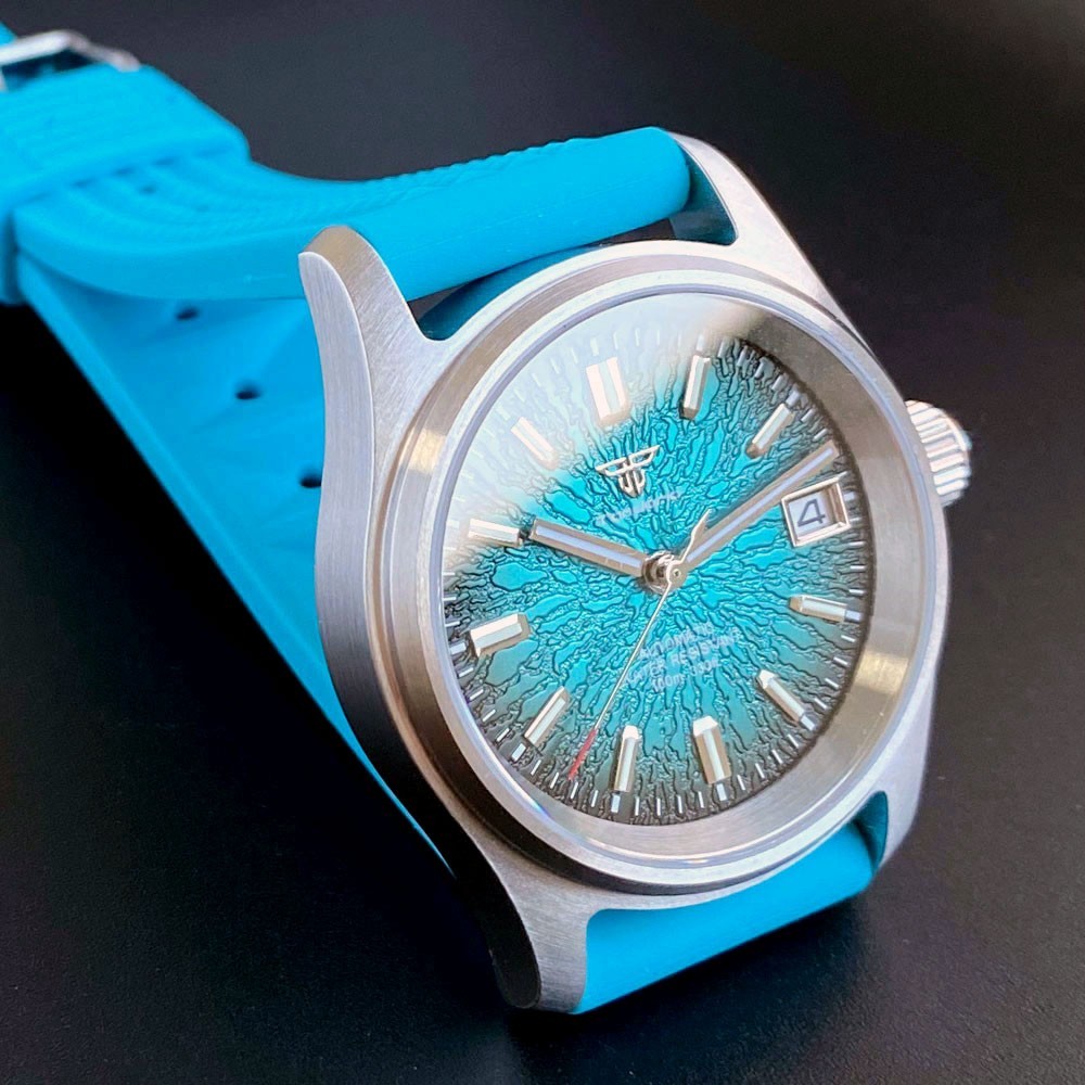 20ATM Tandorio 36mm Pilot Sapphire Glass Automatic NH35A Miyota 8215 Men Watch