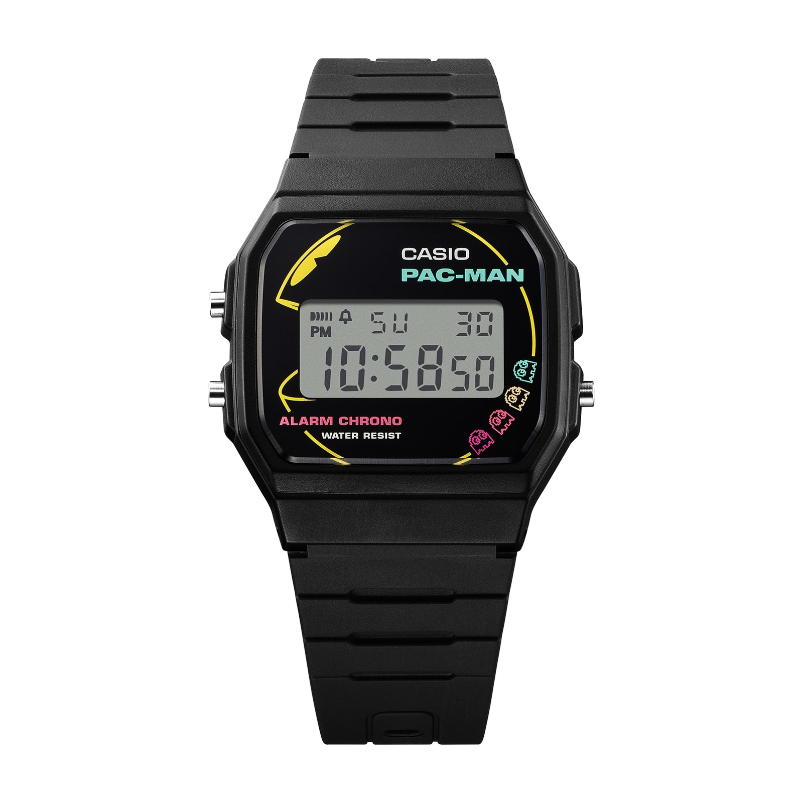 CASIO F-91WPC-1A Classic Digital Watch PACMAN Collaboration Limited Edition
