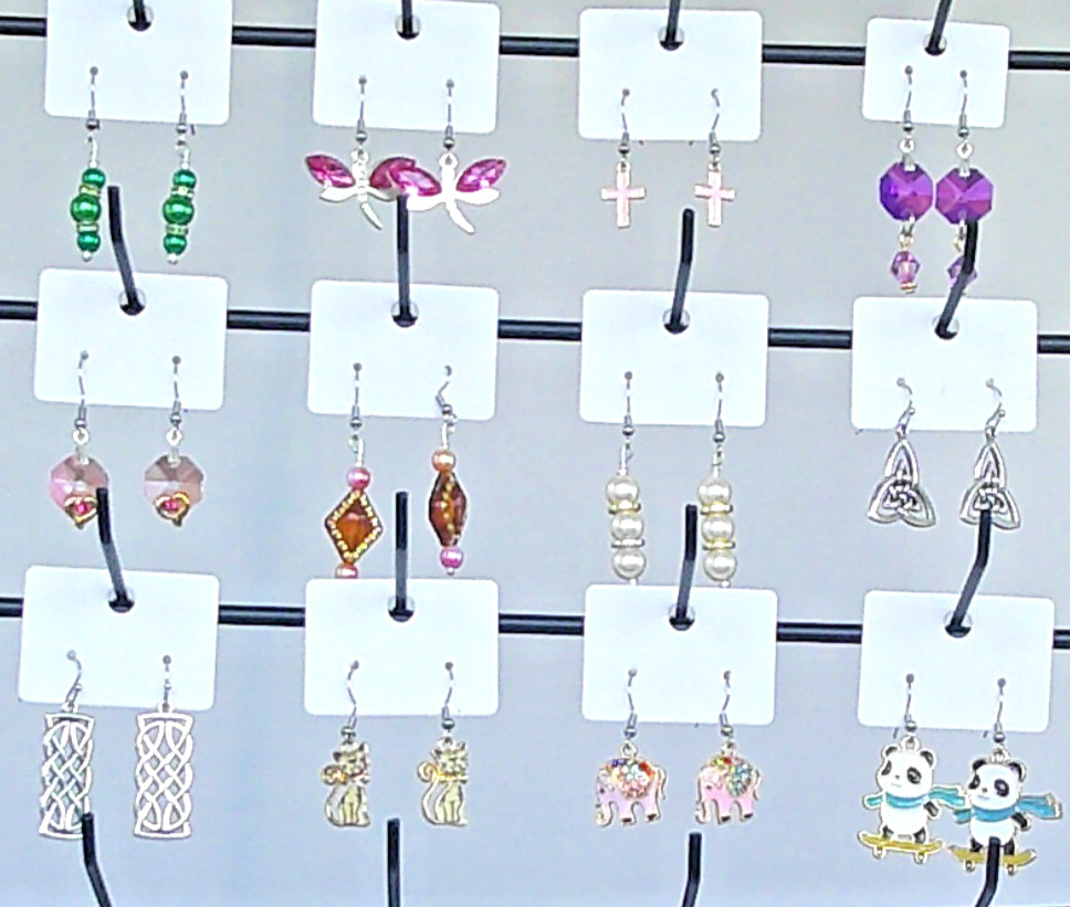dangle earrings lot of 12 free shipping