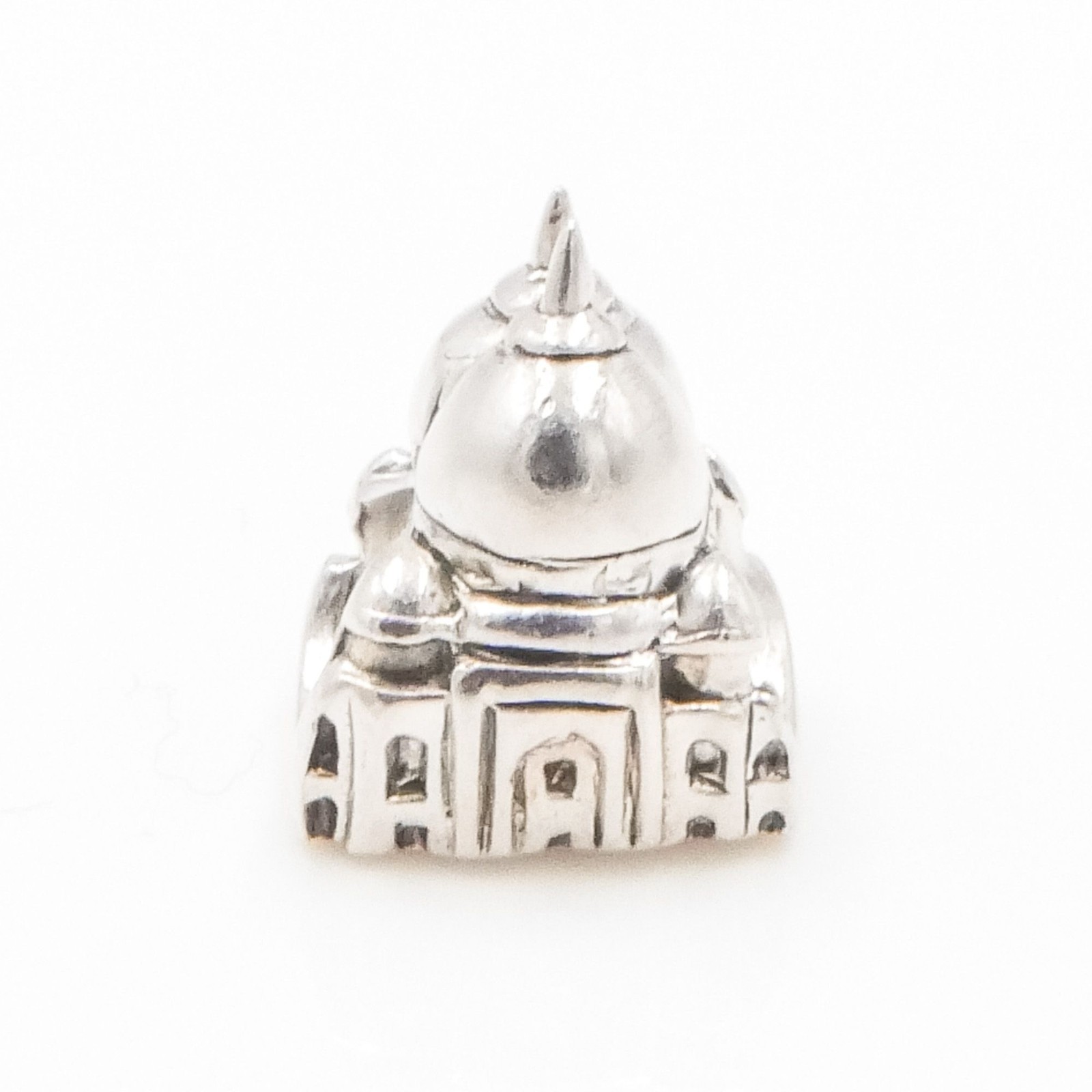 Mundo Briller Taj Mahal Sterling Silver Charm Travel Landmark Bead