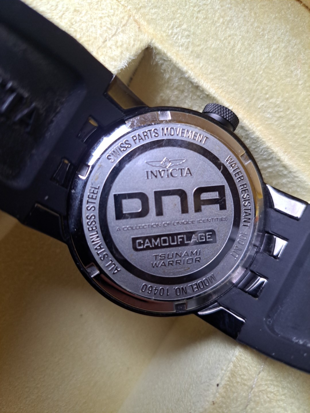 Invicta DNA Sports Camouflage 46mm Men’s Watch Model No. 10460. Swiss Movement