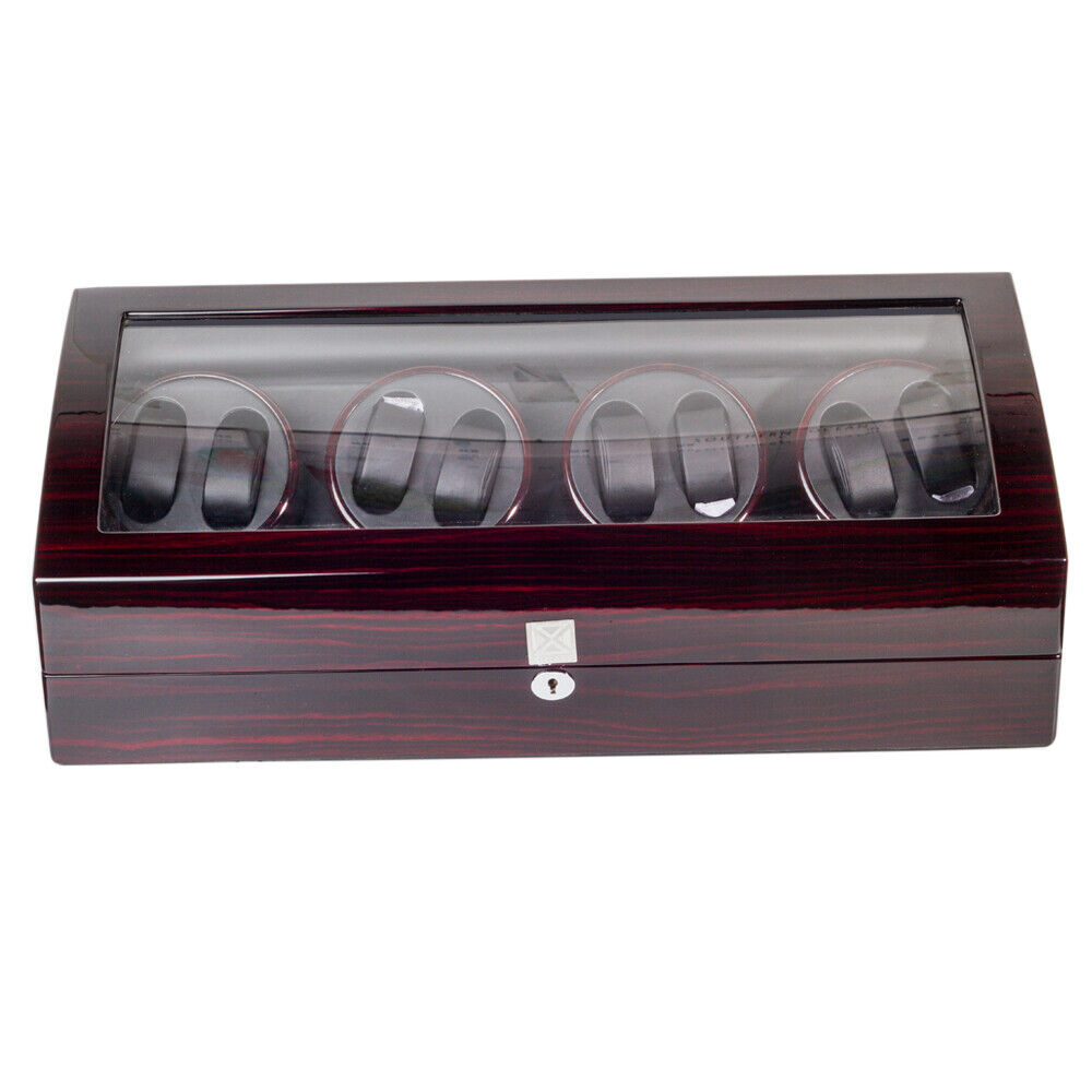 Automatic 6+7/8+9 Watch Winder Storage Display Box With Super Quiet Motors Gift