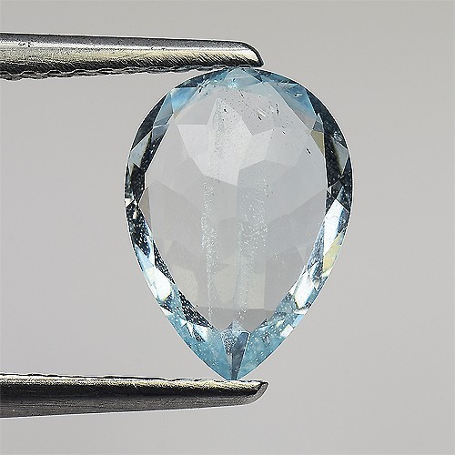 1.65Cts CLEAN NATURAL UNHEATED BROWN ZIRCON PEAR CUT GOOD LUSTER GEMSTONES M533