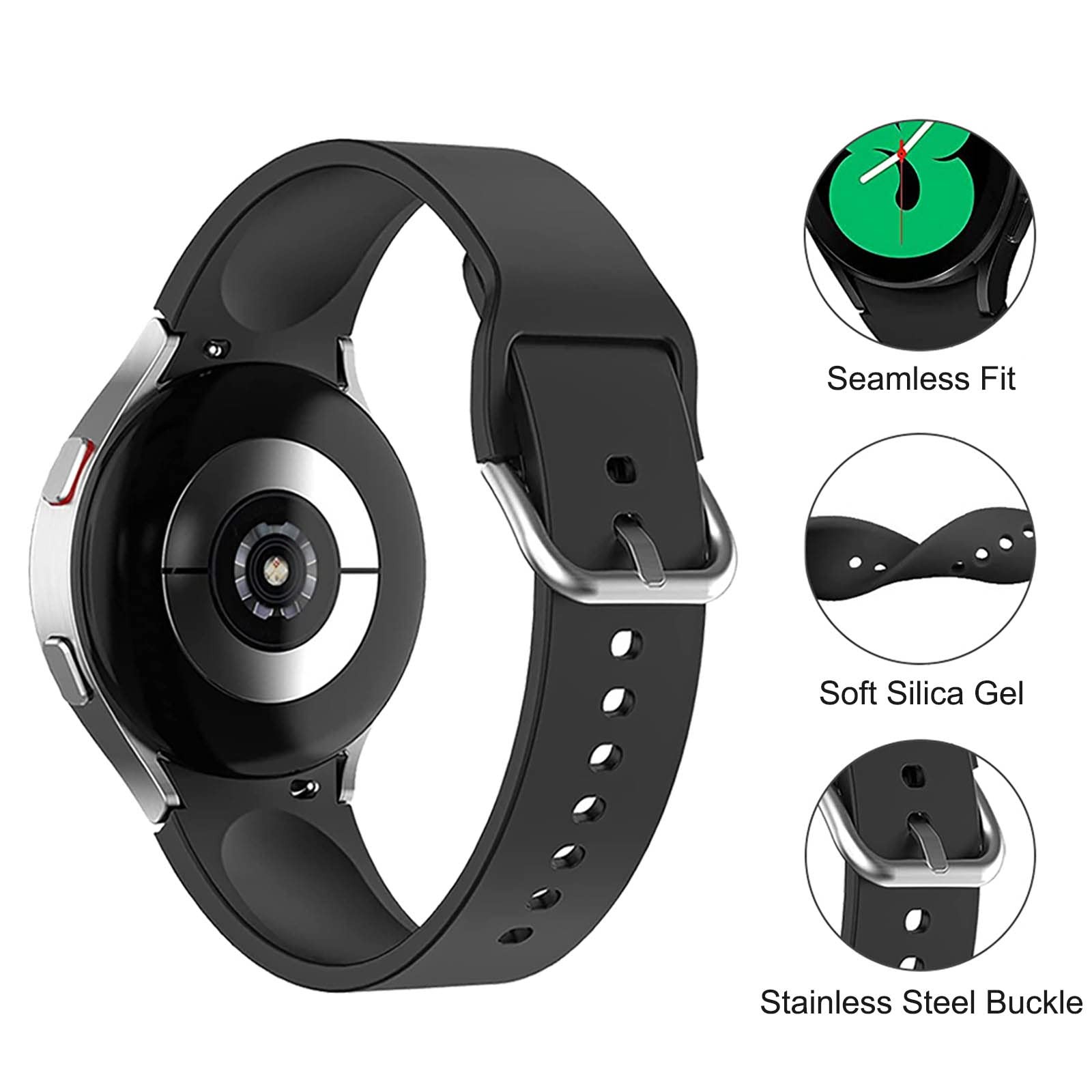 8 Pack No Gap Bands Compatible with Samsung Galaxy Watch 7 6 5 4 Band 40mm 44…