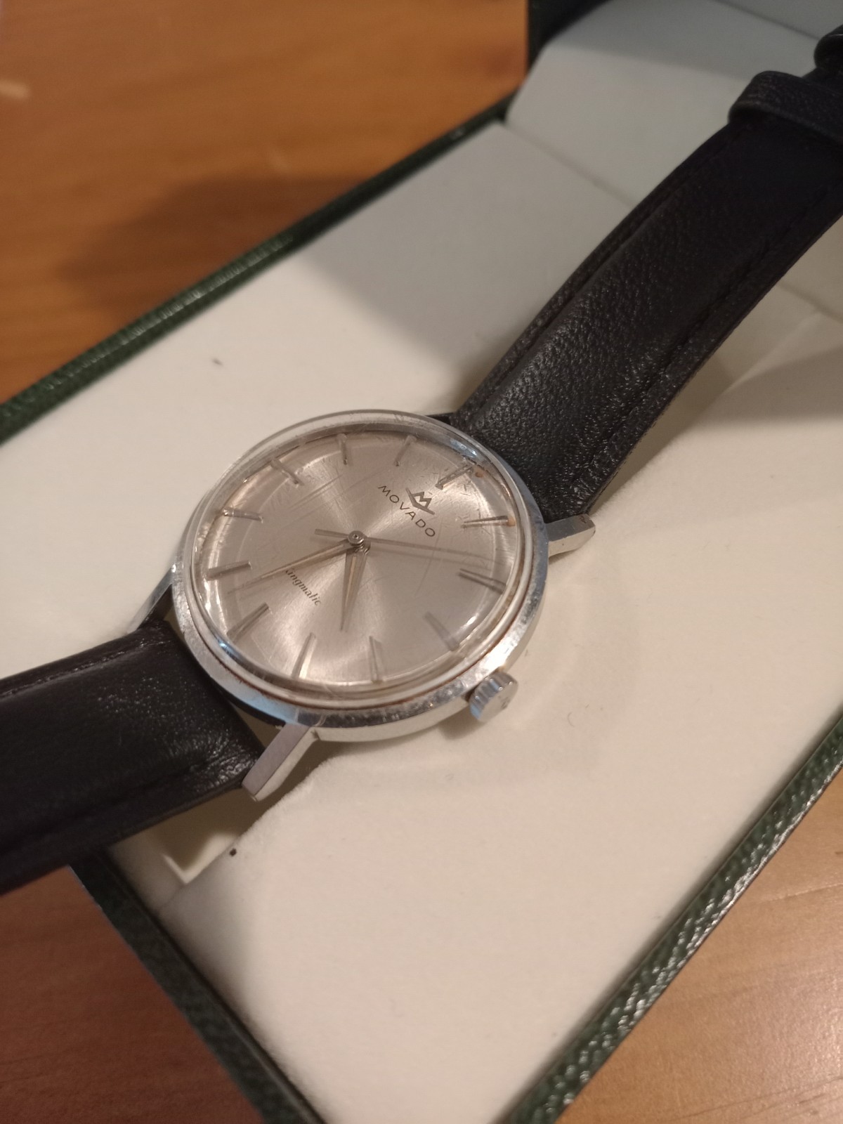 RARE Movado Kingmatic Sub-Sea 28 Jewel Vintage Wristwatch Made in Switzerland