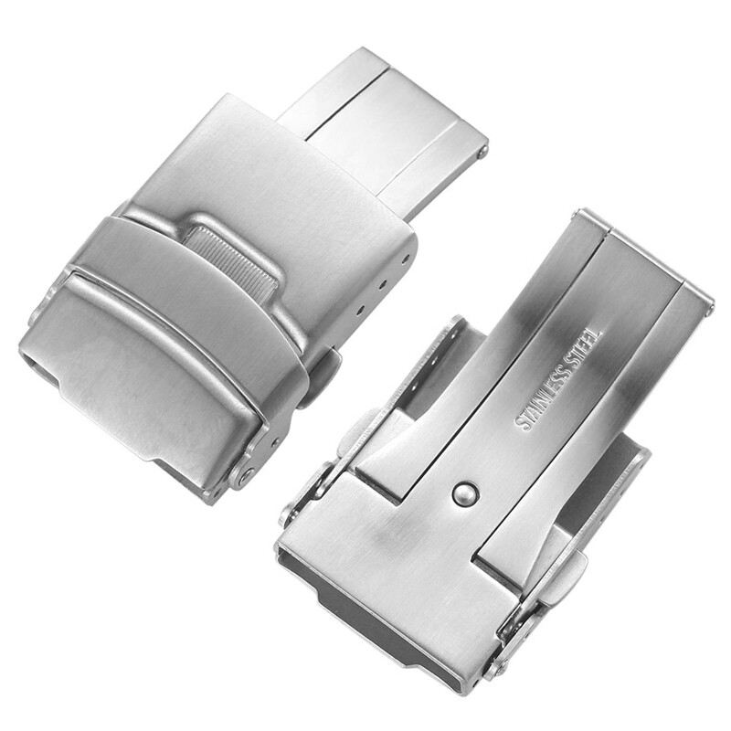 316L Stainless Steel Watch Buckle Watch Band Clasp Solid Buckle 16 18 20 22mm