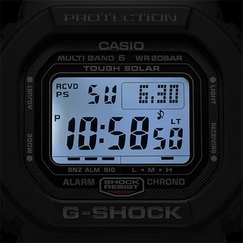 Limited Edition New CASIO G SHOCK GW 5000U 1JF Solar Radio Clock Metal Case Scre