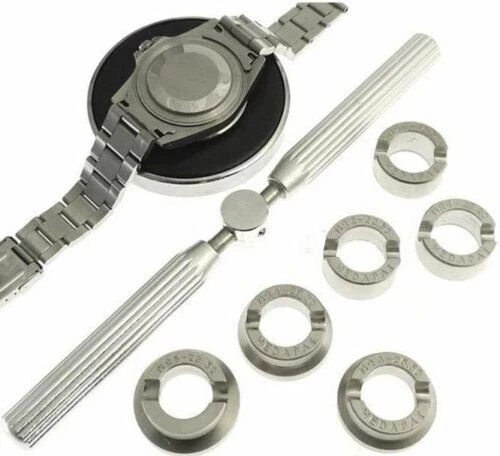 NEW Pro Back Case Opener Cover Remover for Rolex & Tudor Watch Repair Tool Kit A
