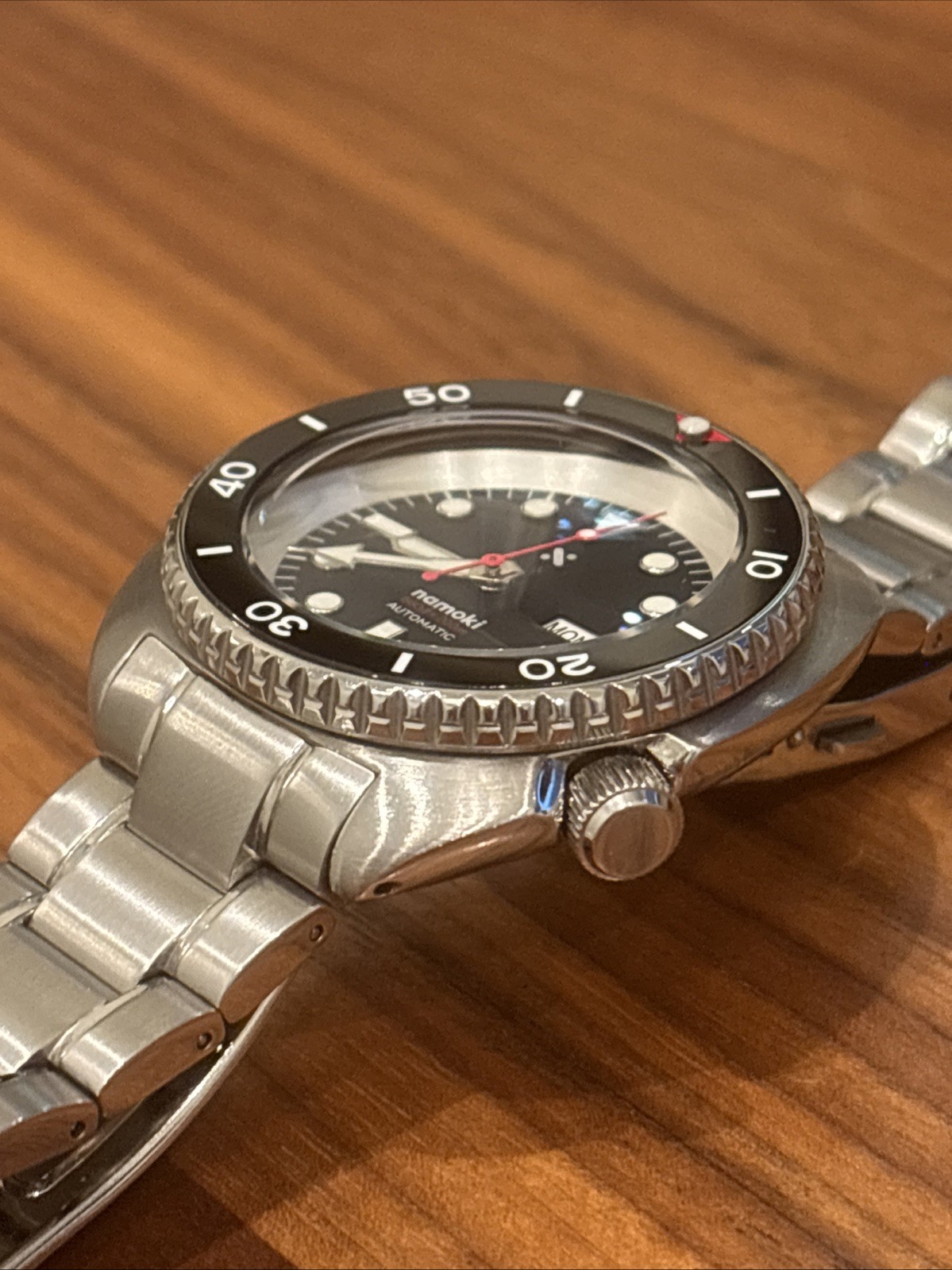 Custom NH36 Watch | Namoki Dial | Dagaz Bezel Insert | Domed Sapphire