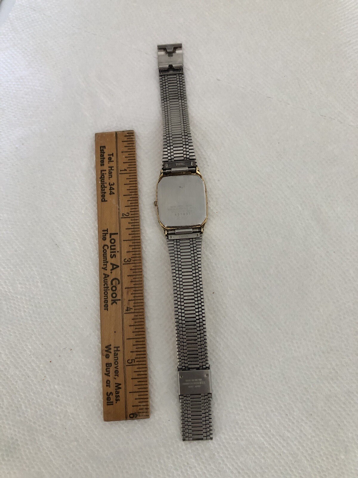 Vintage Men’s Pulsar Watch V320-5160 Seiko Luxury Formal Dress