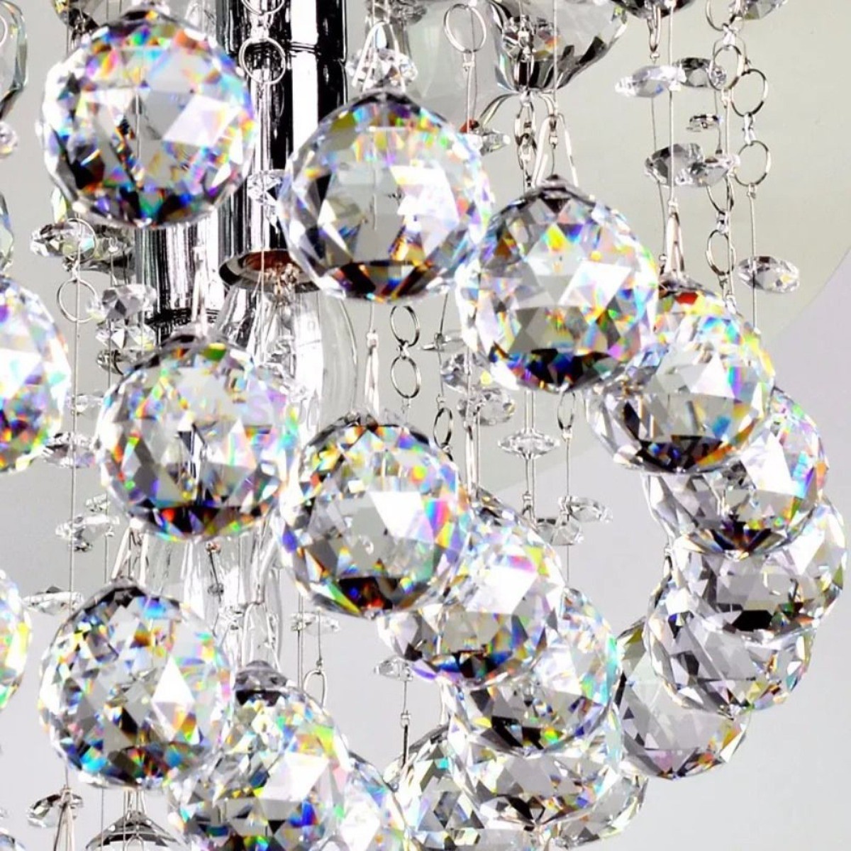 20mm Faceted small crystal balls for chandeliers