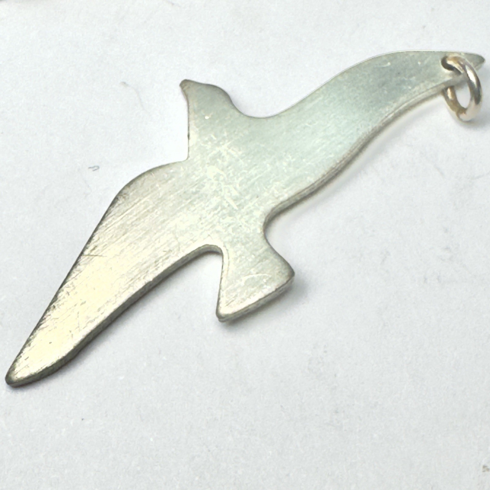 Vintage Pendant 3pc Lot Silver Pewter Sun Face Shell Seagull Some Signed