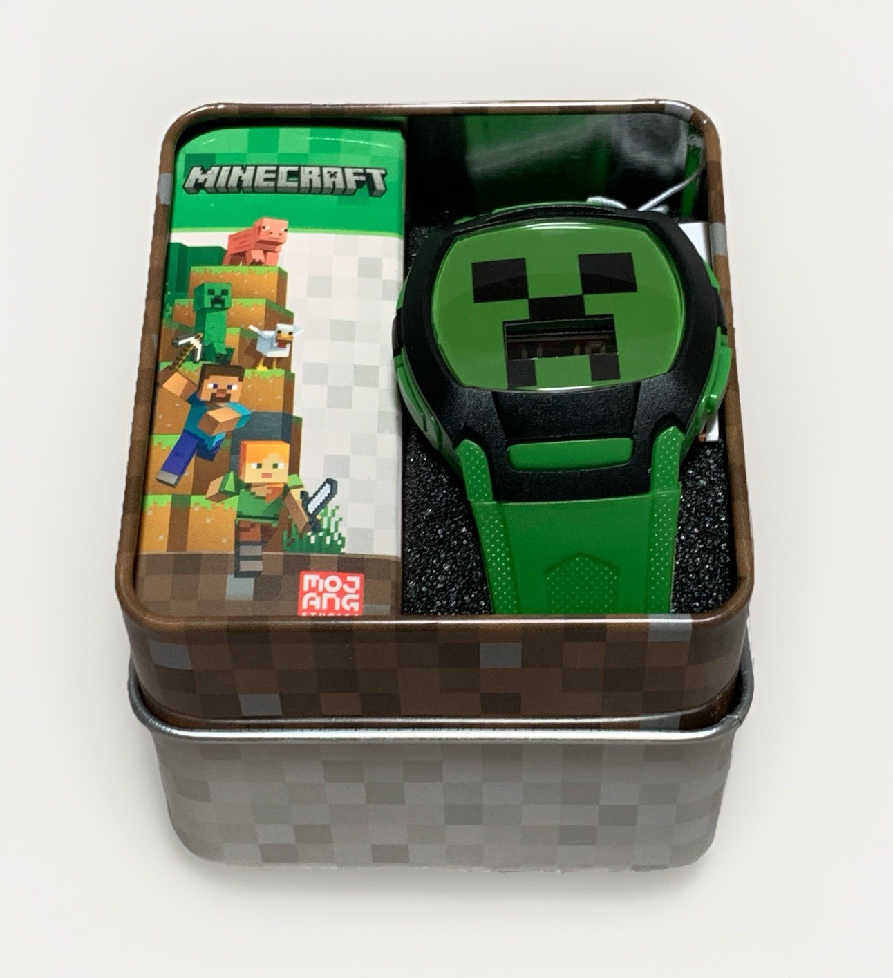 NEW Minecraft ZOMBIE FACE Kids’ LED Digital Display Wrist Watch