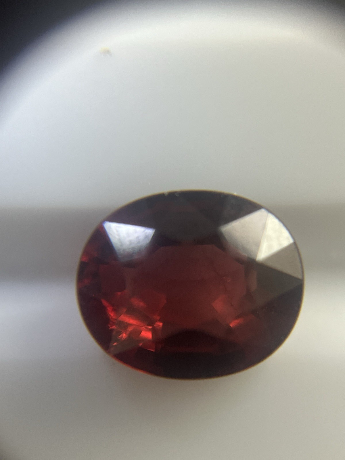 Purple Pink Rhodolite Garnet Natural Untreated Facet Oval 1.83ct Tanzania