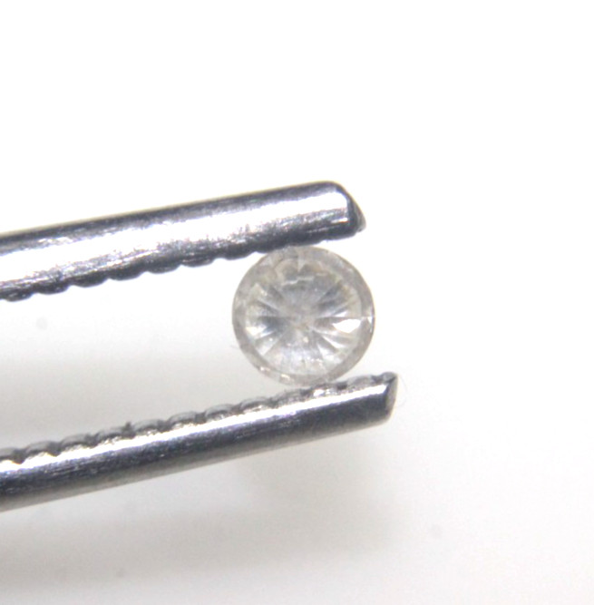 0.11CTS NATURAL REAL RARE WHITE ROUND SOLITAIRE DIAMOND 3.16-3.18×1.88MM