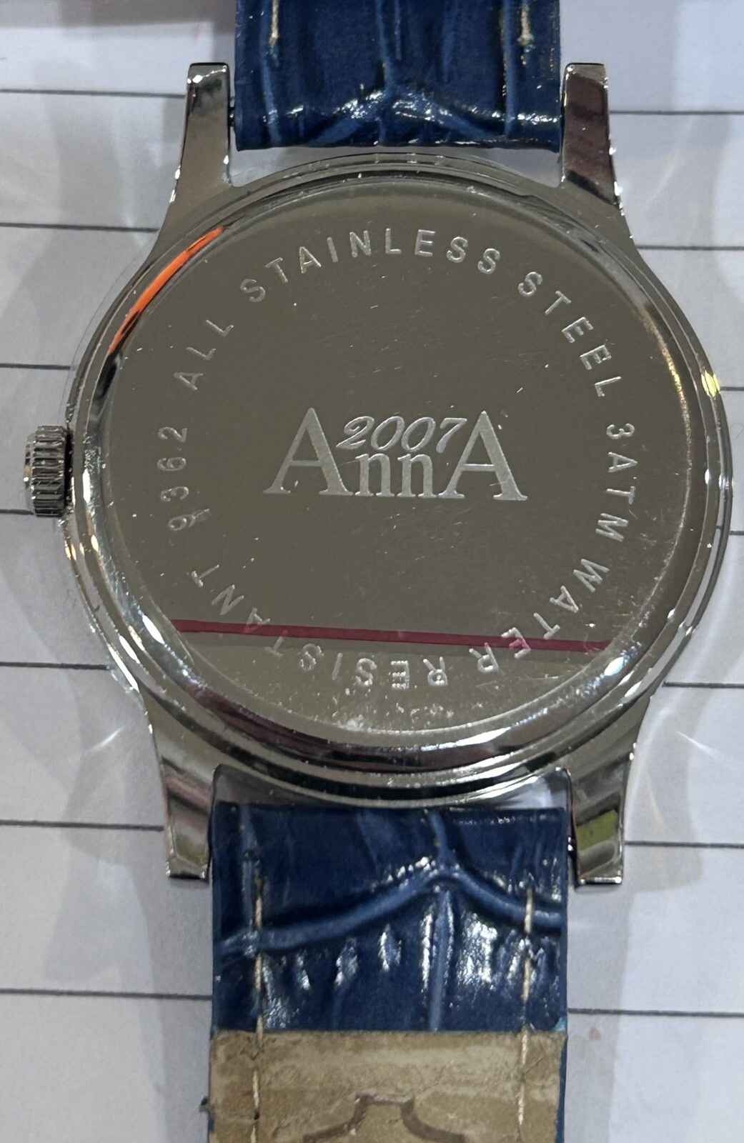 Vera Pelle 2007 Anna Watch Perfect Working Condition NO FLAWS