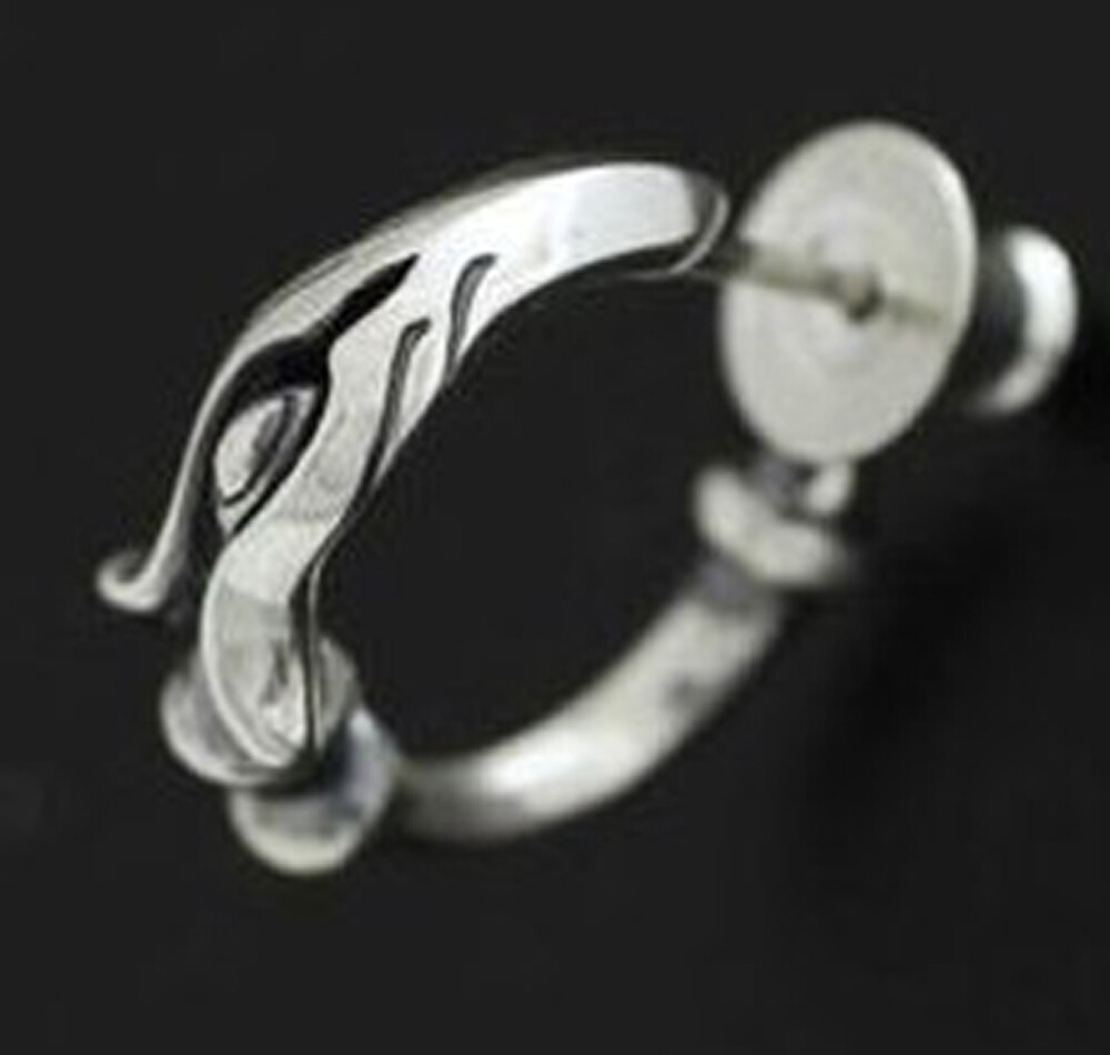 Neon Genesis EVANGELION Lanse of Cassius 925 Silver Earring