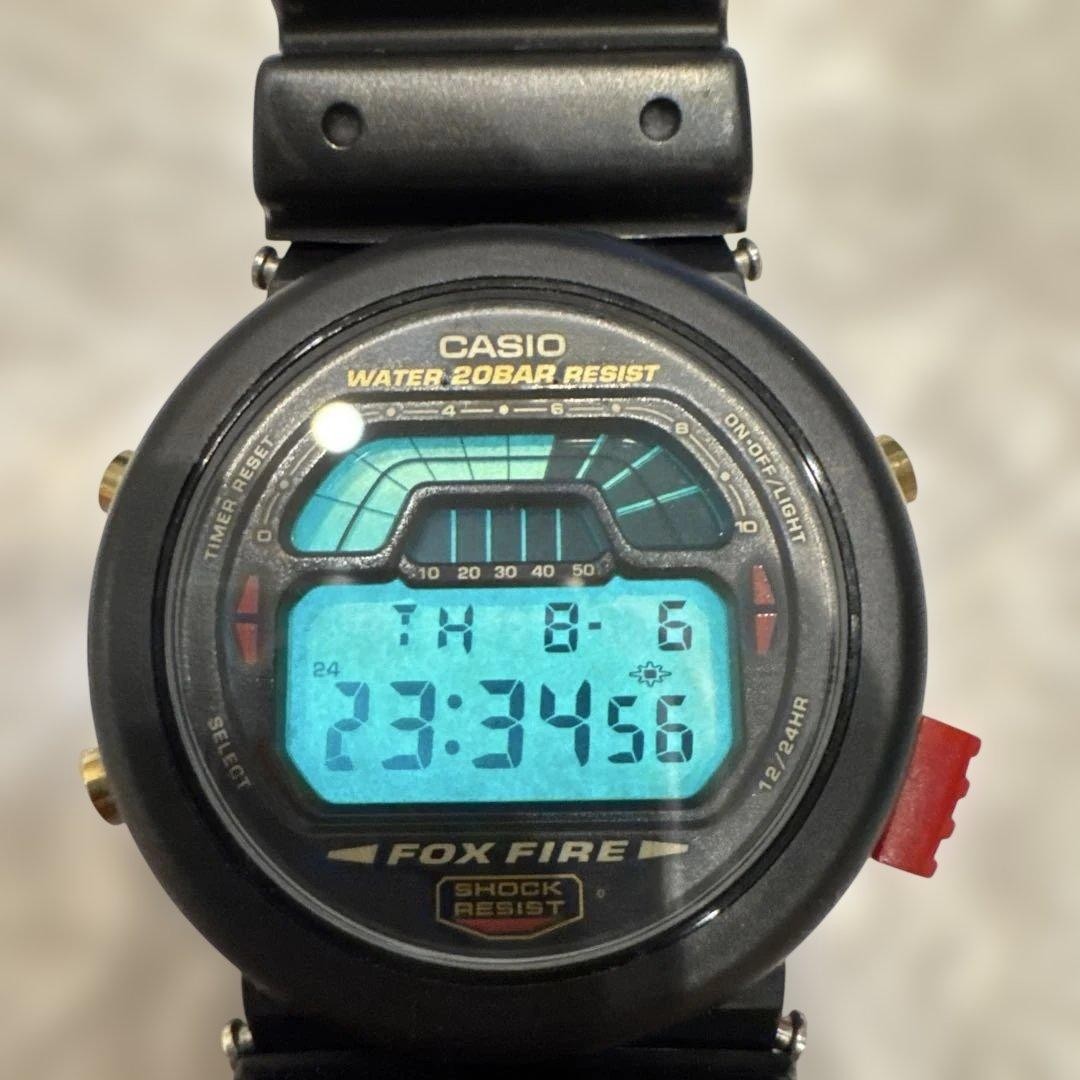 [Battery replaced] G-SHOCK DW-8700 FOX FIRE 20 ATM water resistant NEW