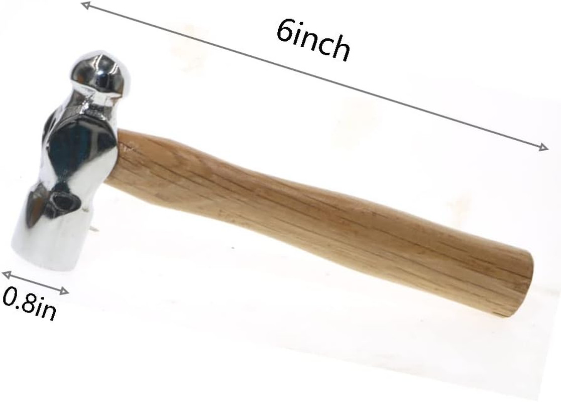 Jewelry Making Kits – Rubber Bench Block (4X4In) with Jewelry Hammer,Metal Stamp