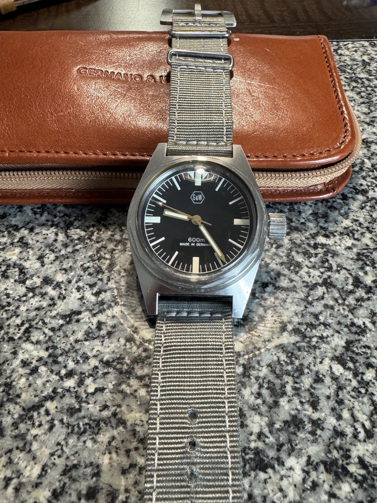 Germano and Walter 600m Dive Watch *Rare*