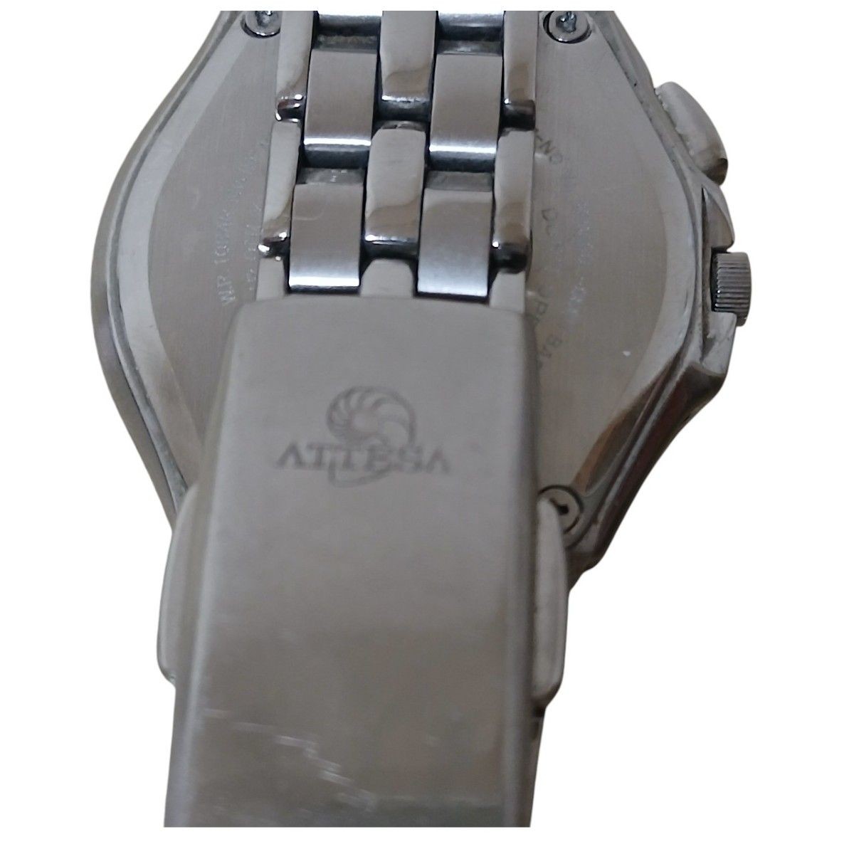 Citizen Attesa H330-T007635 Solar-Powered Titanium Black