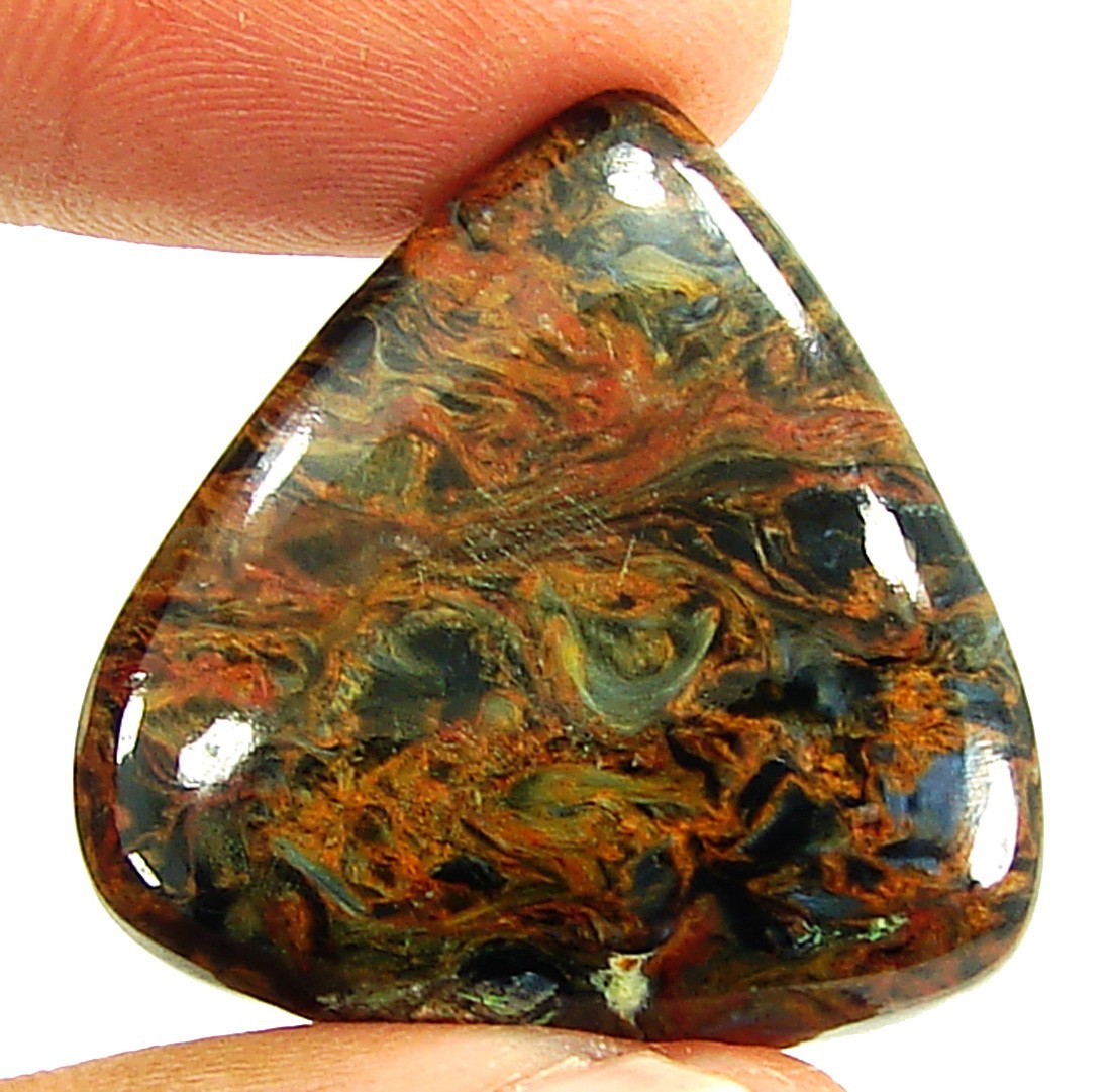 40.55 Ct Natural Pietersite Loose Gemstone Cabochon Wire Wrap Stone – 27247