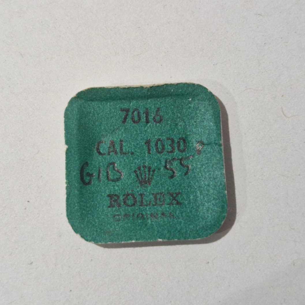 Genuine Rolex Calibre 1030 Gib Spring Clip Part No 7016 N.O.S In Blister Pack