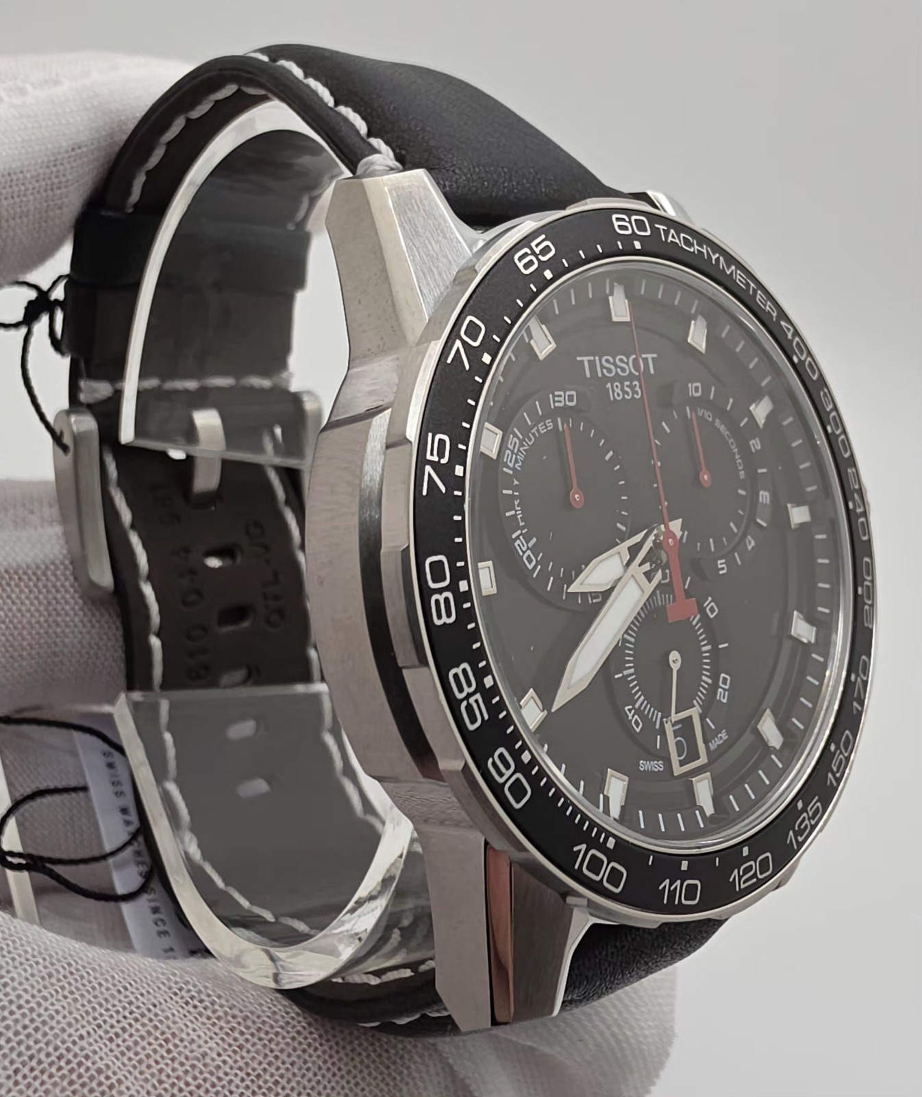 TISSOT Supersport Chrono T125.617.16.051.00 Quartz Black Dial Men’s Watch 45.5mm