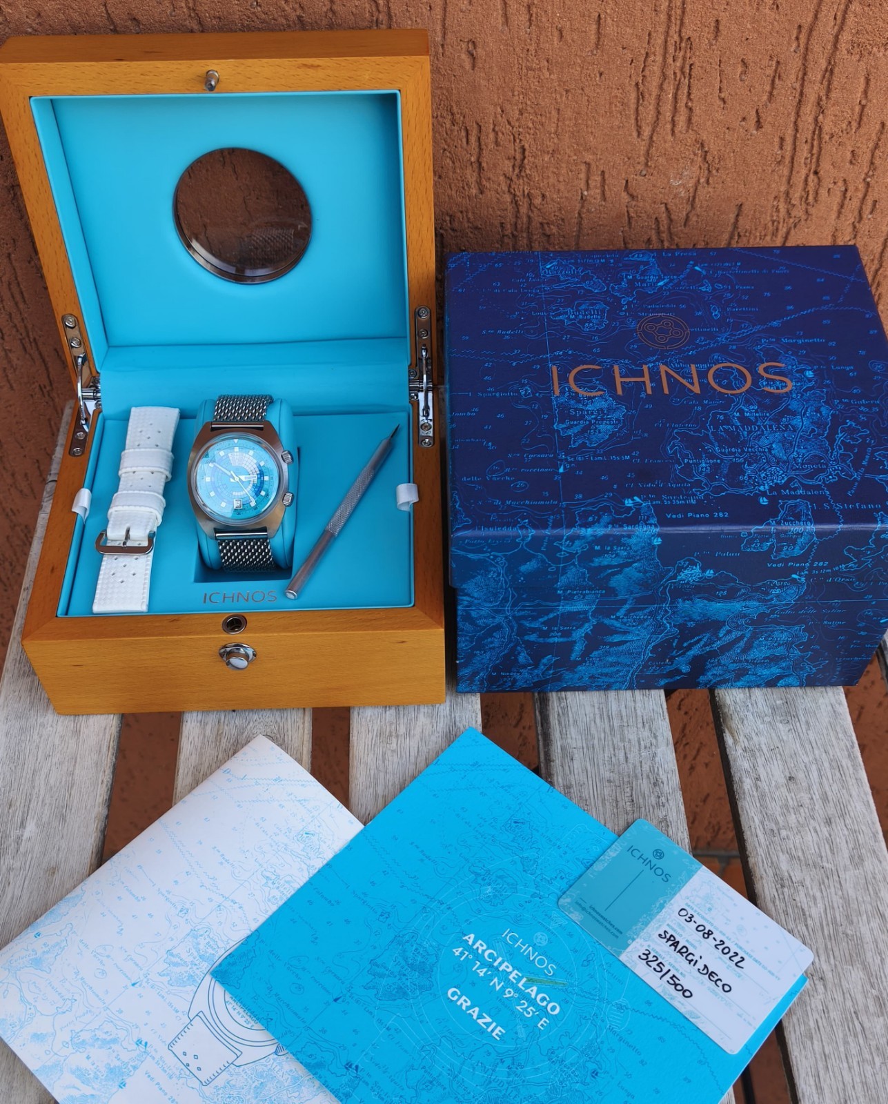 Ichnos Archipelago Spargi Deco Watch 💫 Full Set 2022 Swiss Automatic