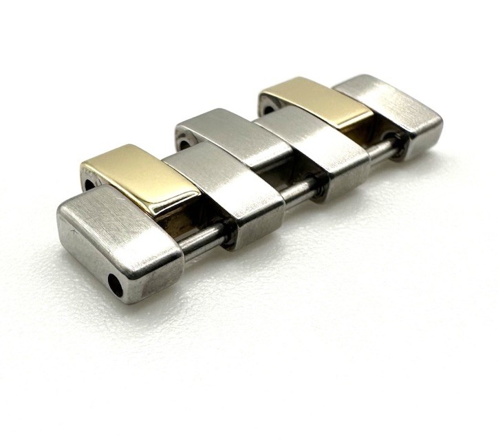 New Genuine Concord Delirium 14-90-669 Double Two-tone 20.8mm Link For Bracelet