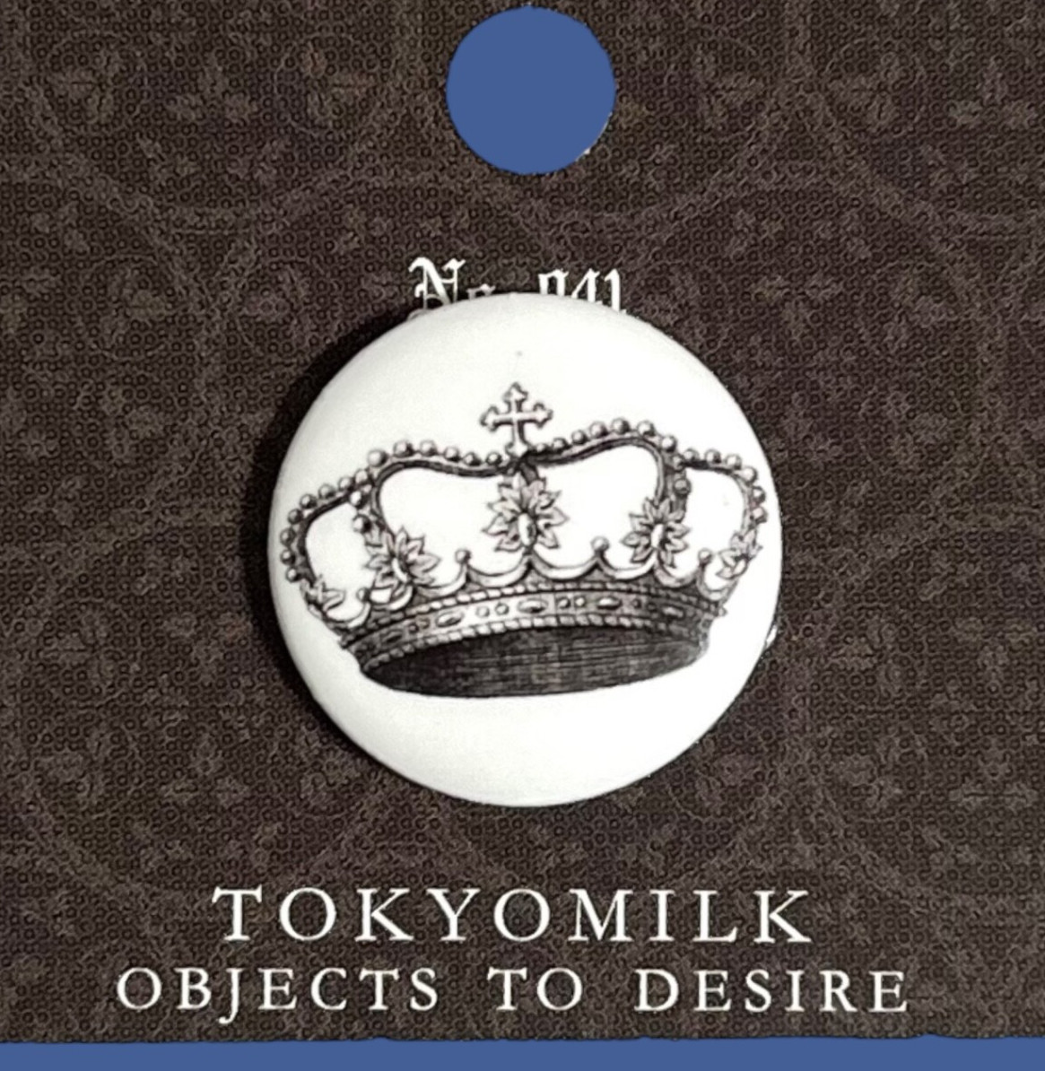 Queen Crown Ephemera Pin Button Little Art Tokyomilk Objects To Desire Pinback