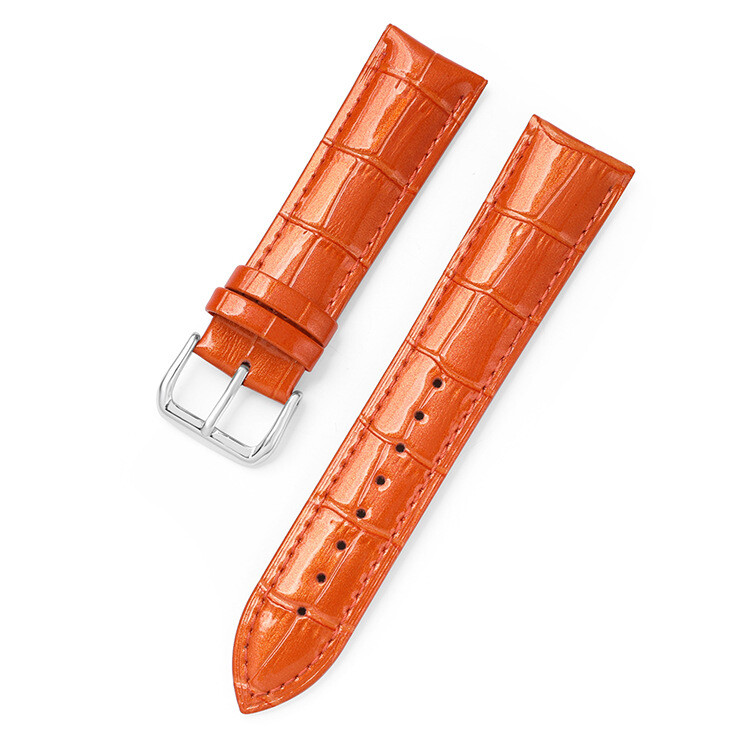 High Quality alligator grain really Leather Watch Strap Band 12/14/16/18/20/22mm