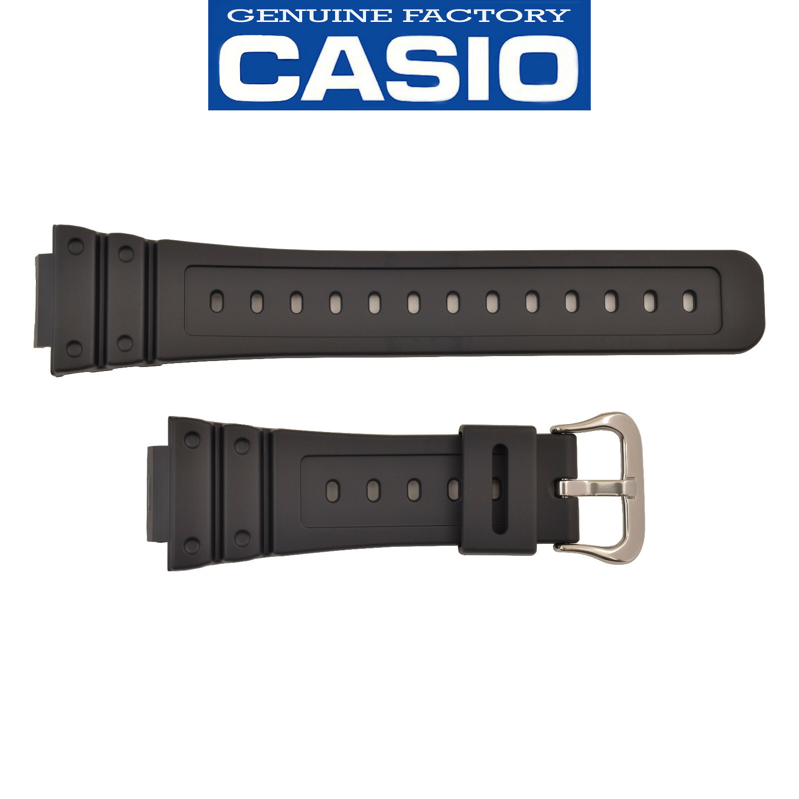 Genuine Casio Watch Band Strap Black DW5600E DW5000SL DW5750E DW5700BB G5600E