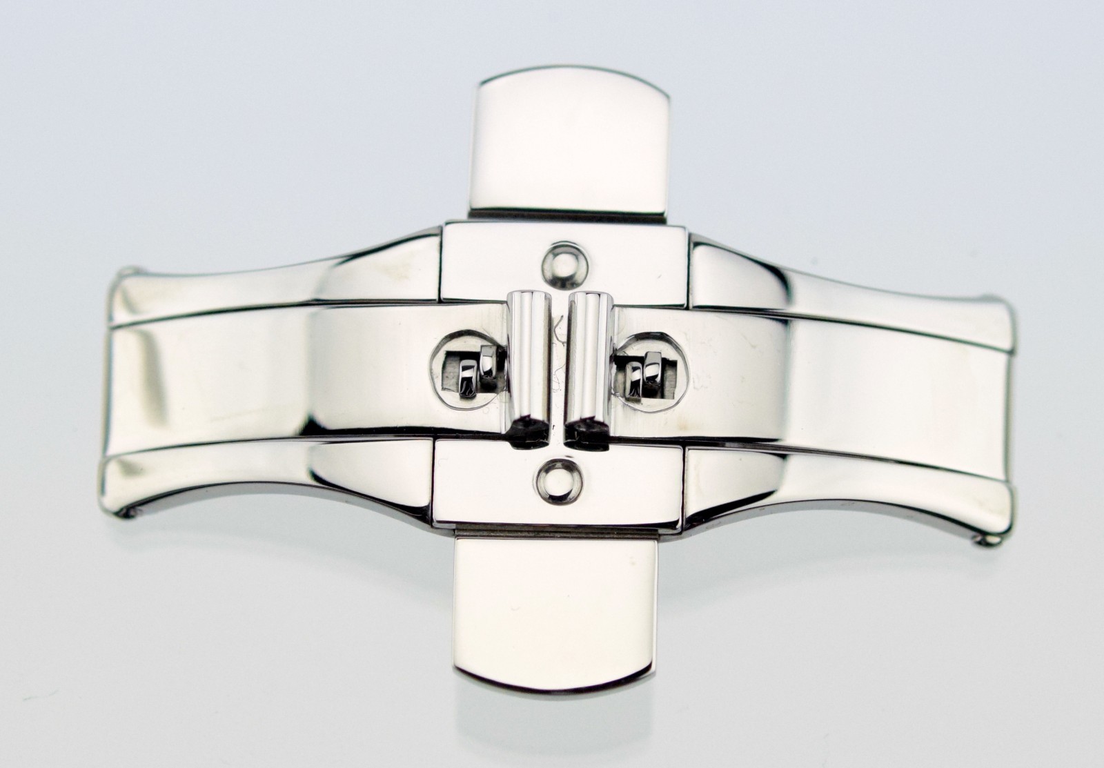 Stainless Steel 6mm Butterfly Deployment Clasp For Metal Watch Bracelet Style A