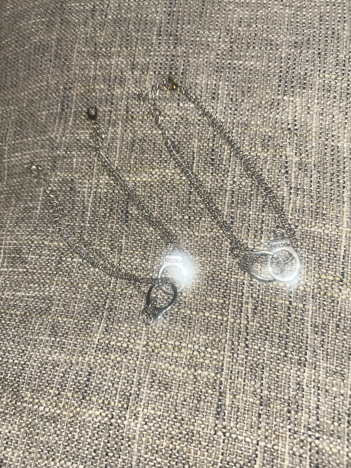 Cute Little Handcuff Freedom Anklets. They Are Still New!