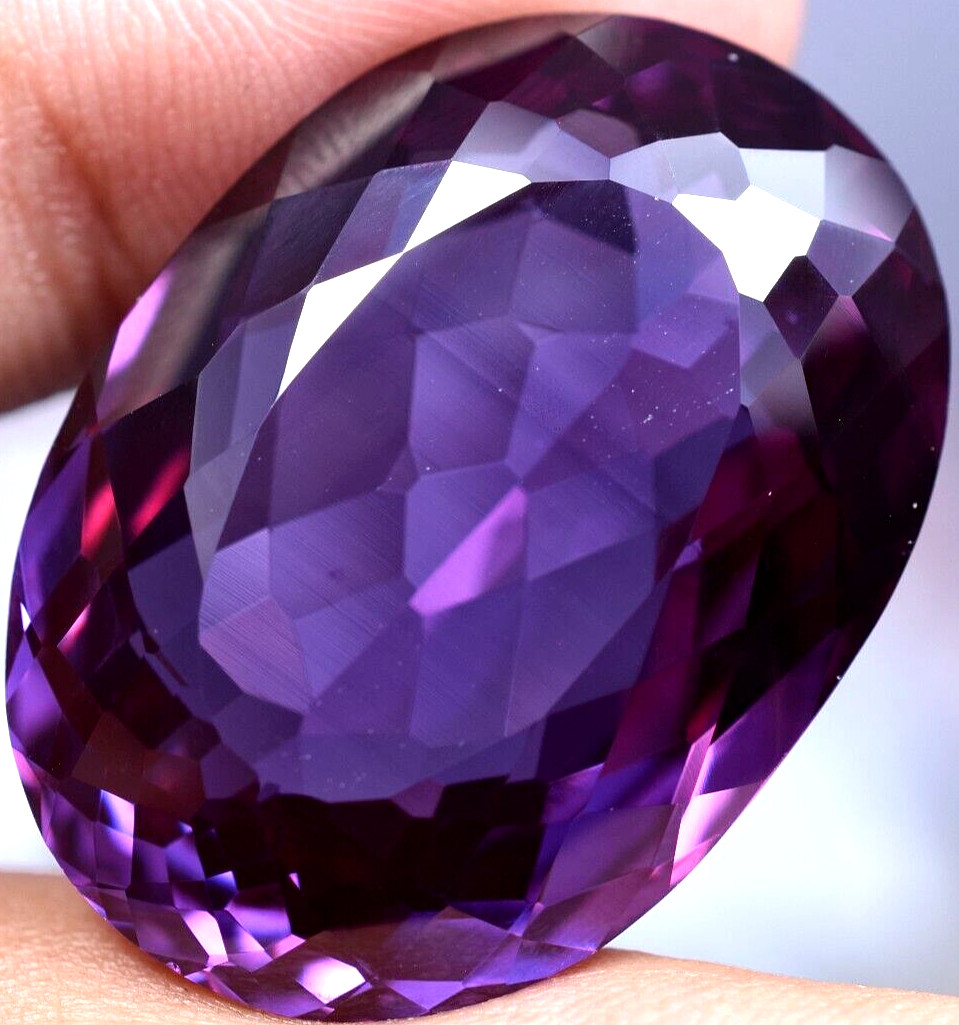 VVS 75.80 Ct Natural Color Change Alexandrite Flawless Certified Loose Gemstone
