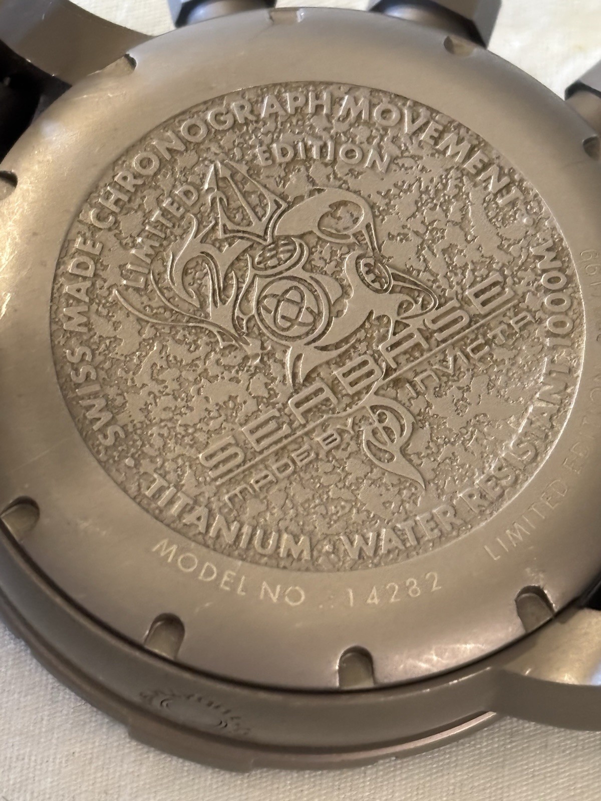 Invicta Seabase Men’s Quartz model 14282 Ltd Ed 063/199