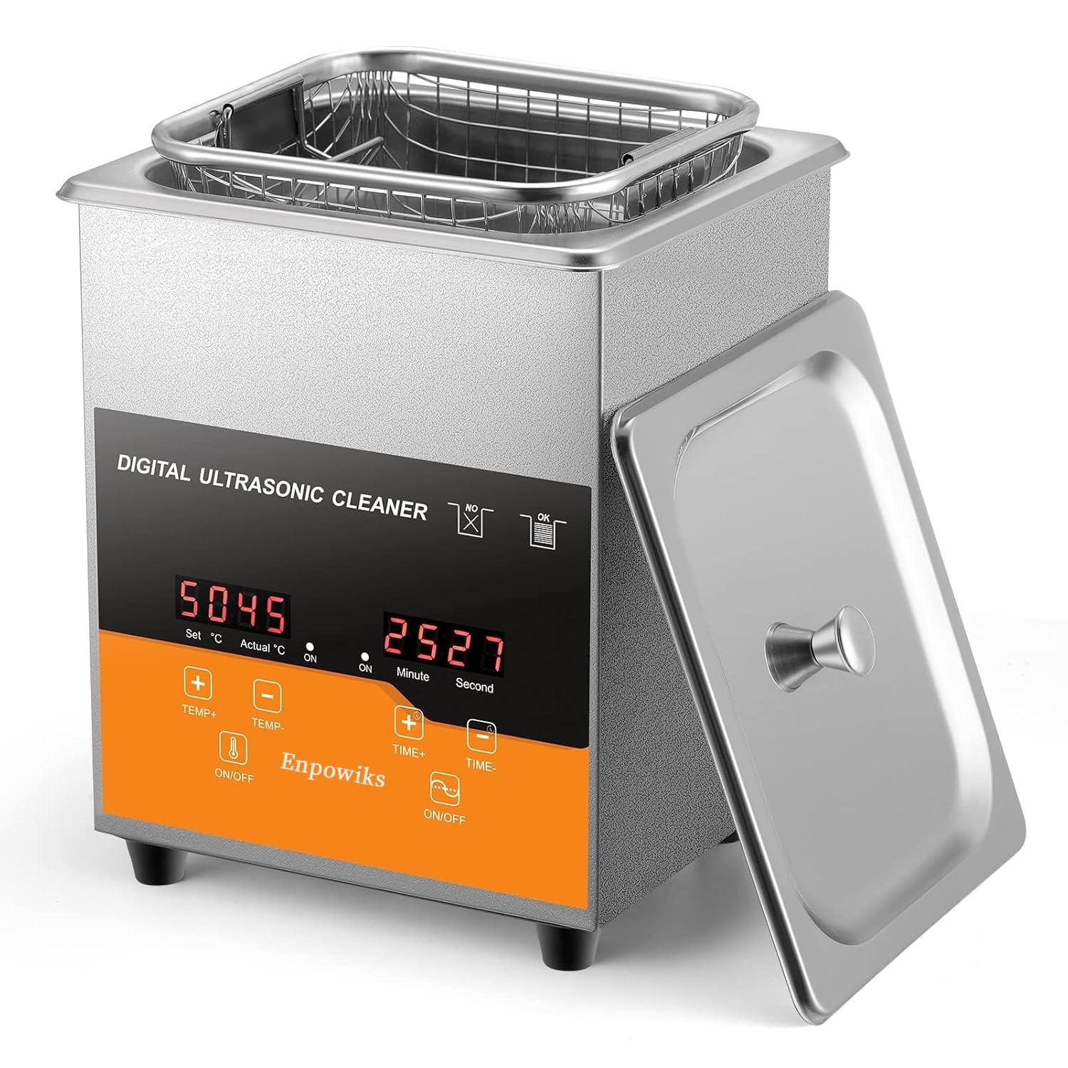 Ultrasonic Cleaner 2L, Digital Ultra Sonic Parts Cleaner with Heater & Timer …